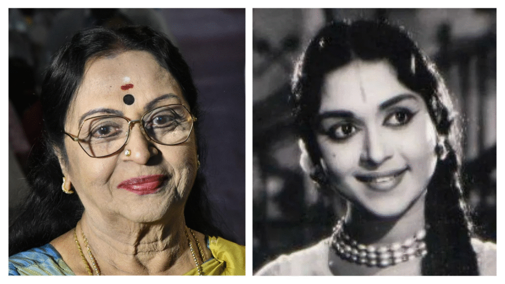 B Saroja Devi , साउथ सिनेमा की पहली सुपरस्टार, ने 200+ फिल्मों में अपने अभिनय से इतिहास रचा। 14 जुलाई 2025 को 87 साल की उम्र में उनका निधन हुआ।
